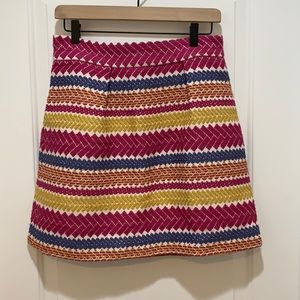nomad Morgan Carper jacquard skirt